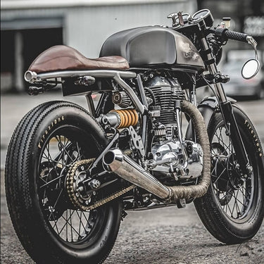Rétroviseur Café Racer Chromé Vintage | moto-scrambler